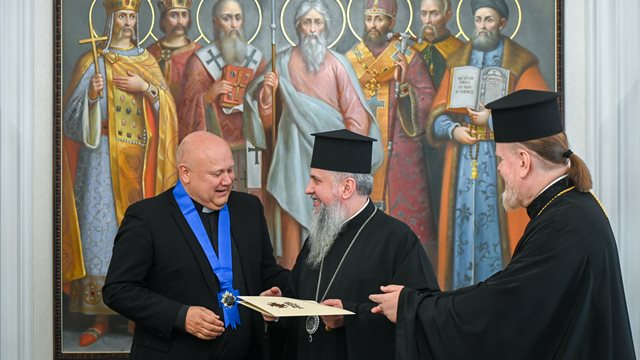 Mottok æresutmerkelse i Ukraina