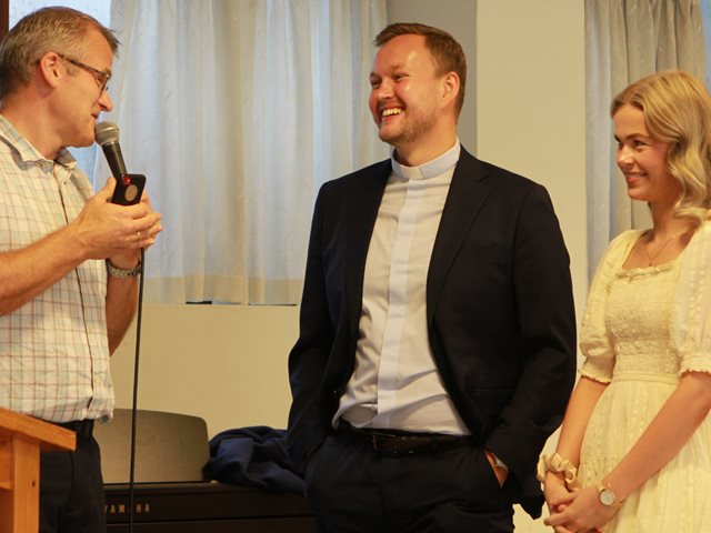 Ny pastor i Grimstad