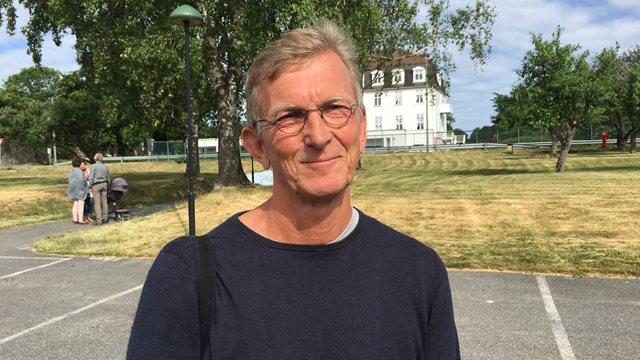 Tomas Sjödin på arbeidermøtet